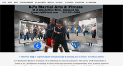Desktop Screenshot of djsmartialarts.com