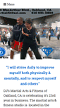 Mobile Screenshot of djsmartialarts.com